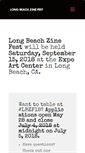 Mobile Screenshot of lbzinefest.com